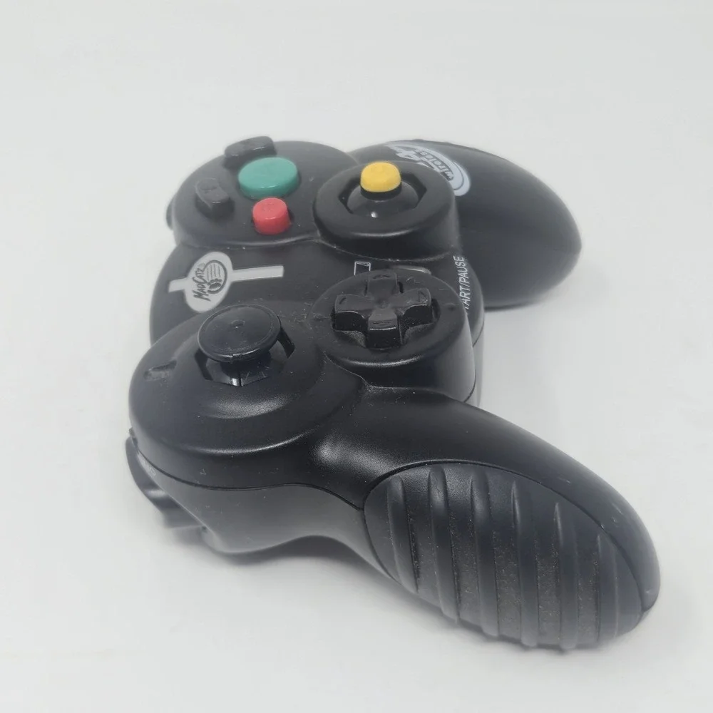 Mad Catz GameCube Wireless Controller Black Item 5686 NO RECEIVER